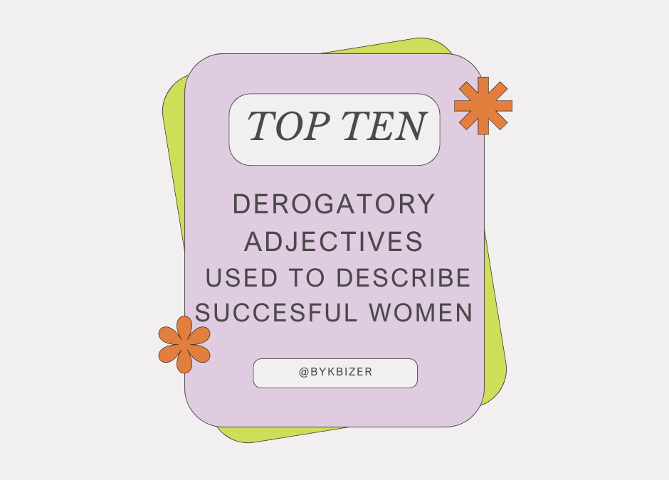 ADJECTIVES USED TO DESCRIBE SUCCESSFUL WOMEN